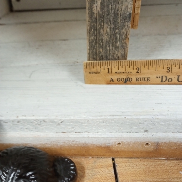 Rustic Metal Star Wall Art Framed Barn Wood Decor Handmade Country Primitive - Picture 10 of 10